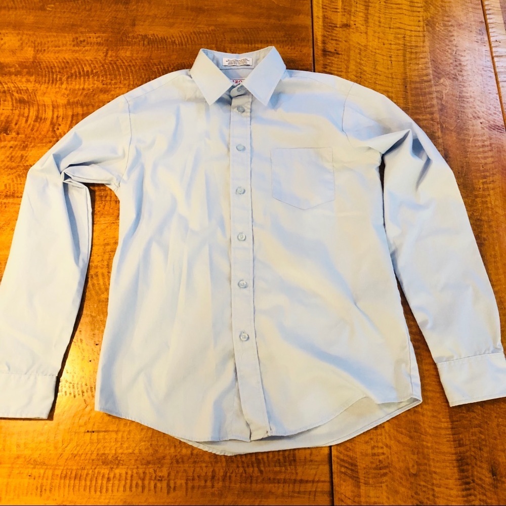 ❤️Izod - Light Blue Dress Shirt - 14 REG